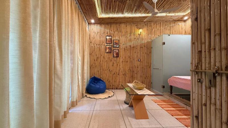 Madhuvana - मधुवन - Cozy Bamboo House on Terrace - image 13