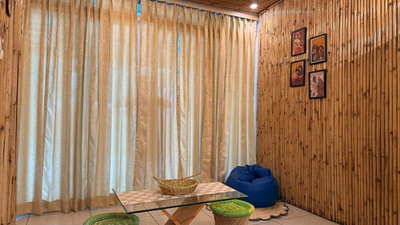 Madhuvana - मधुवन - Cozy Bamboo House on Terrace - image 5