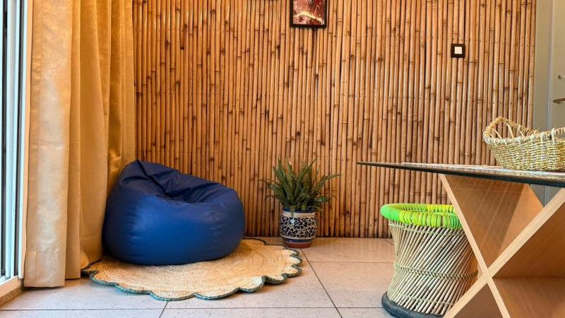 Madhuvana - मधुवन - Cozy Bamboo House on Terrace - image 9