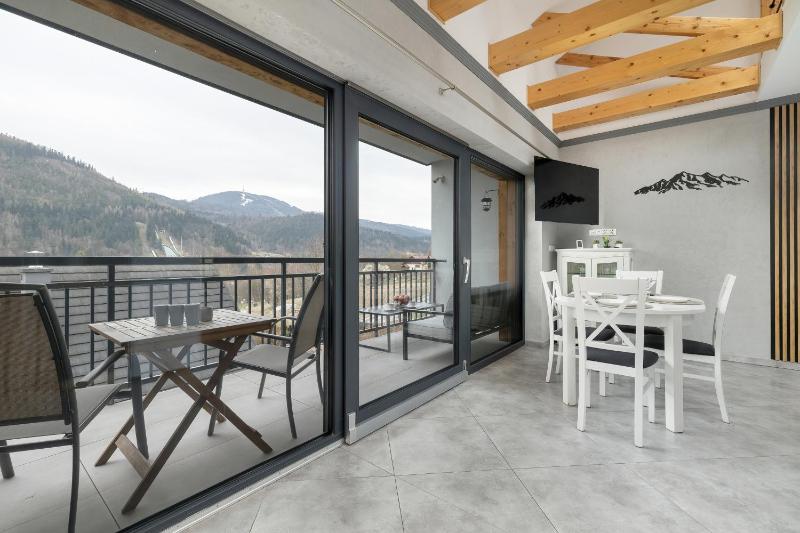 Sunny Apartment with Parking Jacuzzi Sauna & Balcony with Mountain View by Noclegi Renters - image 29