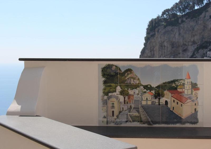 Casa La Fontana intera terrazzo vista mare Amalfi Pogerola - image 16