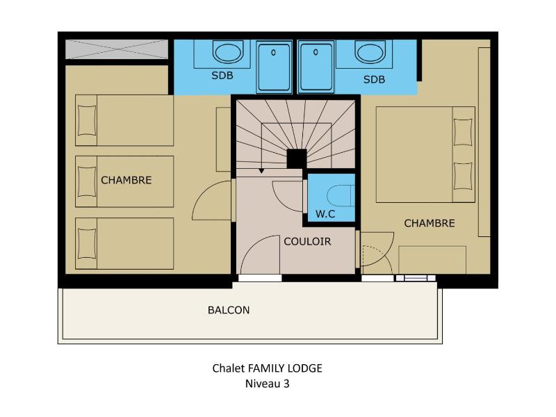 Chalet 5★ 12 pers spa sauna proche pistes 5 ch. - FR-1-304-229 - image 19
