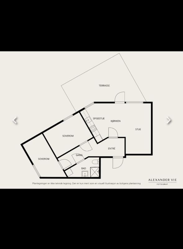 Bright & Spacious 3 Bedroom Apartment in Fyllingsdalen Vestlundveien 24 F West Bergen - image 5