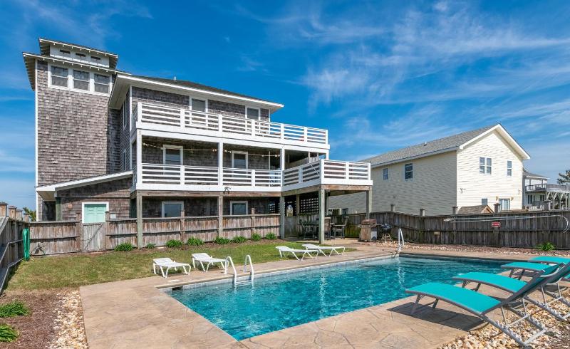 Sea Shellter - S Nags Head South Creek Acres 150 Ft to Beach Elevator Pool Hot Tub Pool Table - image 31