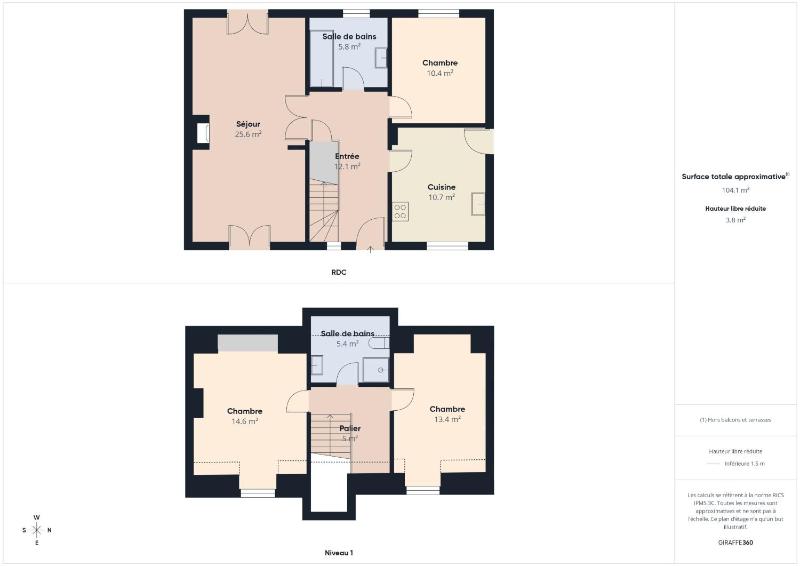 Maison chaleureuse pour 7 avec jardin - image 8
