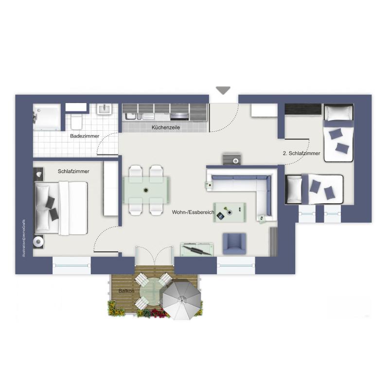 Haus am Park Wohnung 21 - image 3
