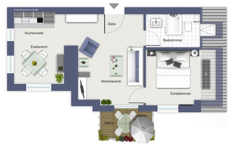 Haus am Park Wohnung 38 - image 22