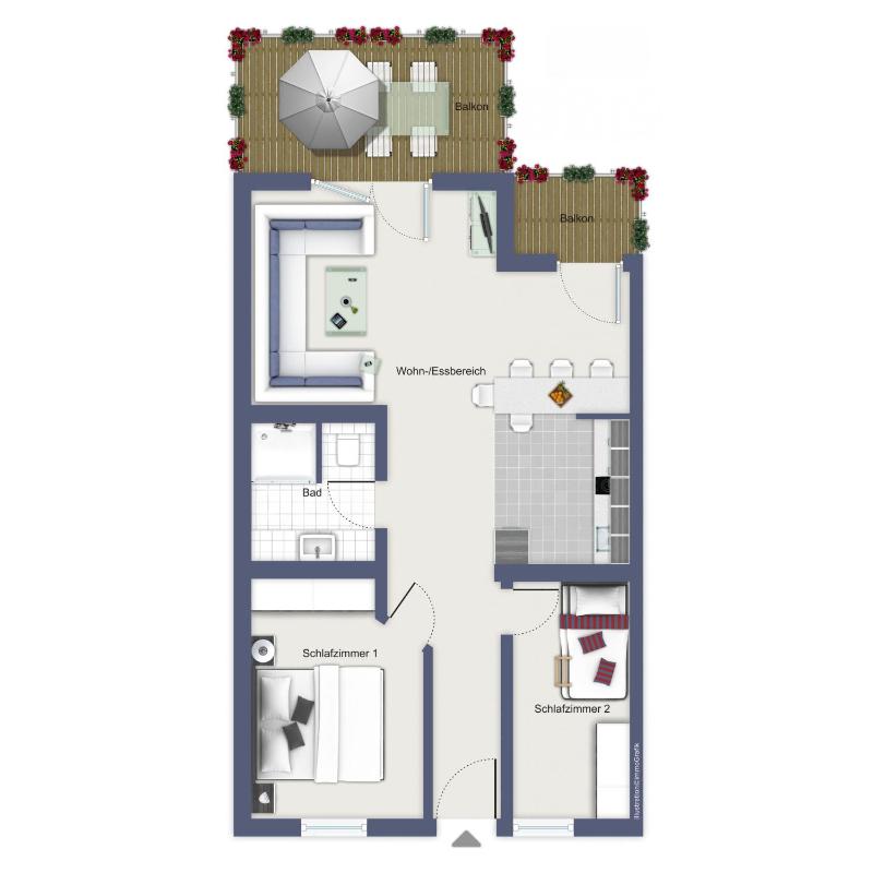 Meeresblick Wohnung 404 - image 27