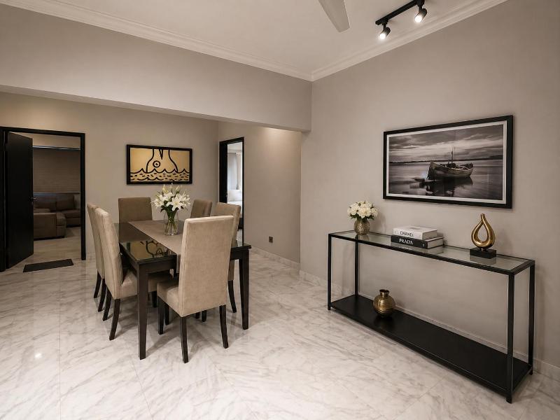 Ghumo x Bahadurabad Aga Khan Hospital - Three Bedroom Family Apartment First Floor - image 7