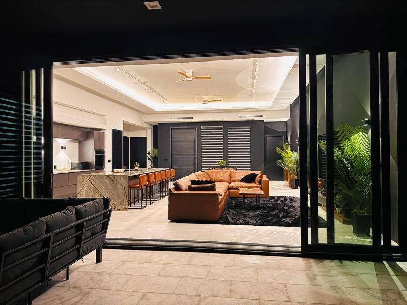 Modern Luxe Home - pool jacuzzi and channel view - image 13