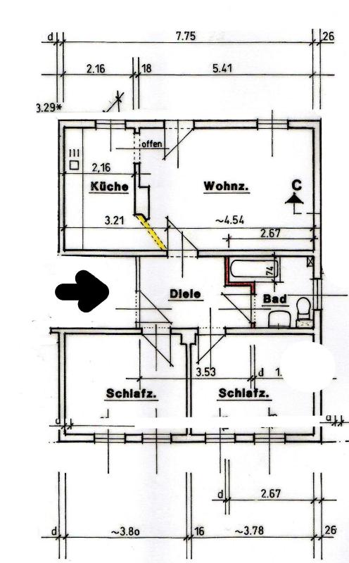Two-Bedroom Apartment with Terrace image 2