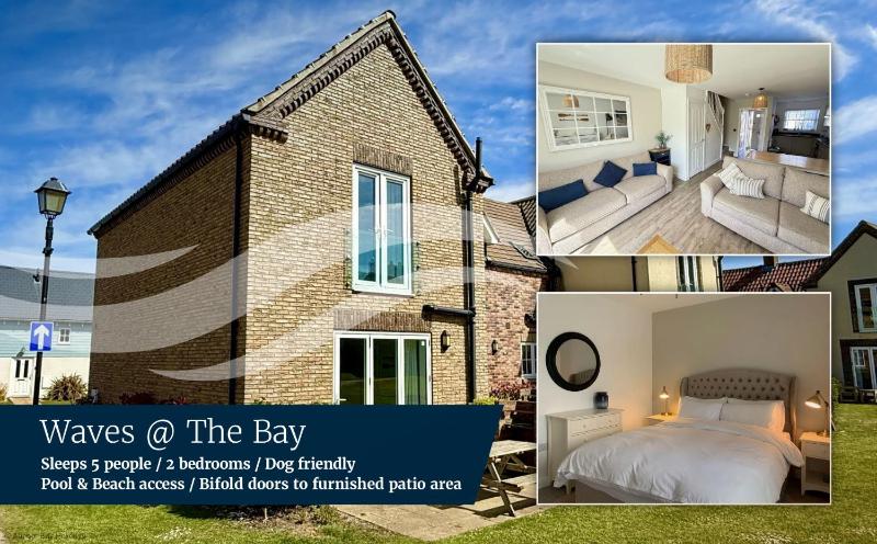 Waves at The Bay - Part of the The Bay Filey Holiday Village with pool gym and direct beach access pub restaurant tennis and meadows walks - image 1