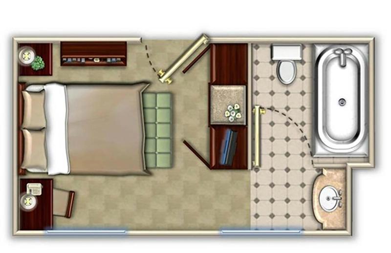 Petite Room with One Full Bed image 2