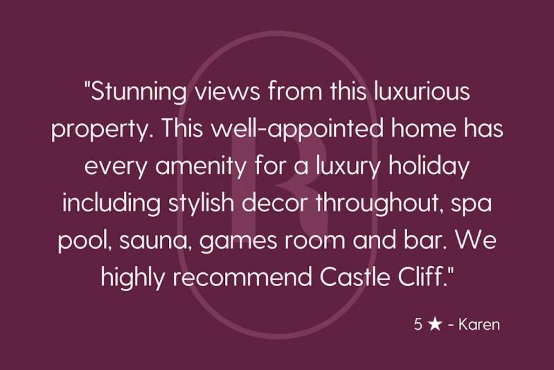 Castle Cliff Lodge with Spa Pool and Sauna and Games Room and more - image 39