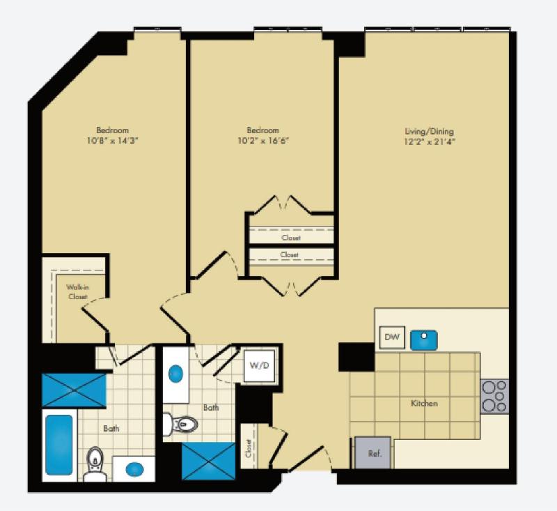 Centrally located Furnished Apt in Penn Quarter apts - image 4