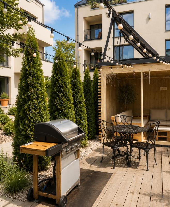 Maluno vilos apartamentas su terasa - image 5