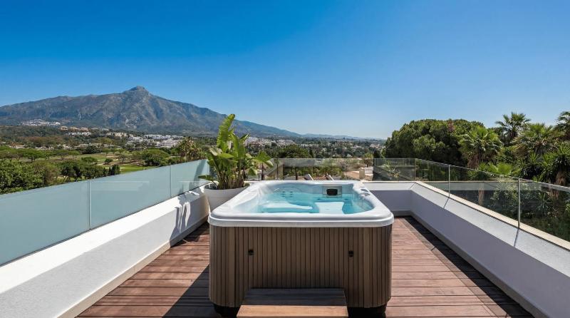 VACATION MARBELLA I Villa Almost Heaven Private Heated Pool Prime Location Golf Valley Minutes to Puerto Banus Hot Tub GYM World-Class Dining - image 38