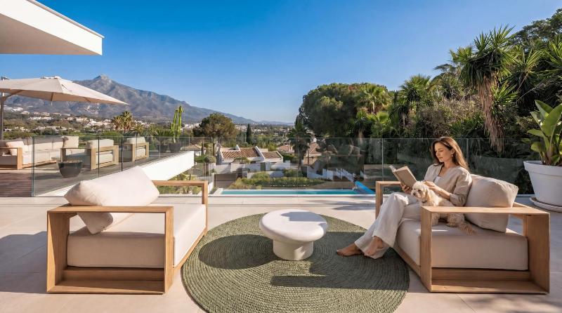 VACATION MARBELLA I Villa Almost Heaven Private Heated Pool Prime Location Golf Valley Minutes to Puerto Banus Hot Tub GYM World-Class Dining - image 18