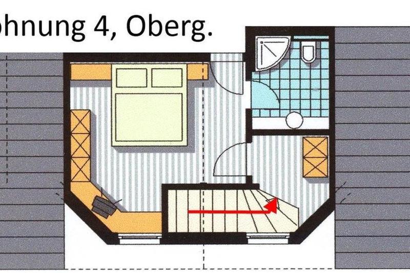 Duplex Two-Bedroom Apartment with Balcony image 2