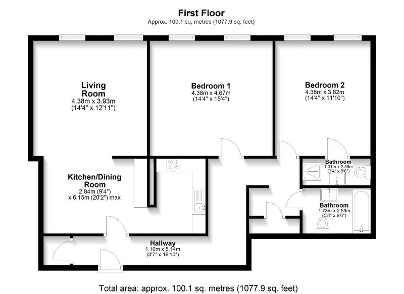 Superb Apartment In The Core Of Brighton - image 18