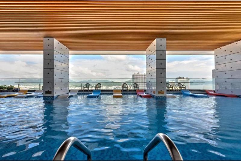 2Brs Sea View 68m2 Free Pool & Gym - Virgo Apartment - image 34