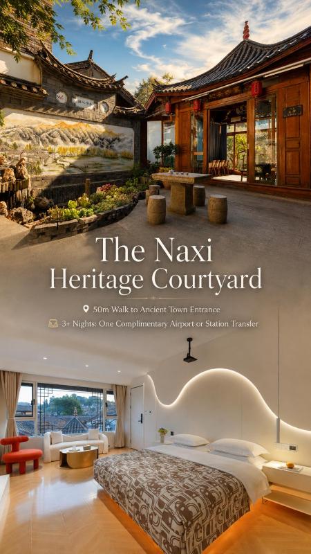 The Naxi Hereditary Courtyard - Chinese Nature's Design Retreat - Talor Made Tours & Free Pick-up from Airport or RS more than 3 Nights - image 1