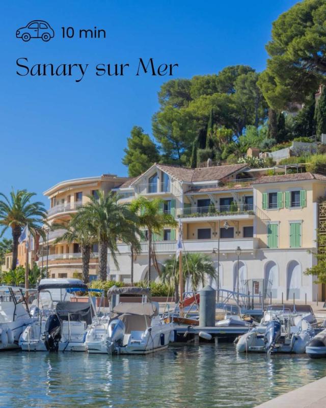LEscapade Bandolaise T2 - Terrasse vue Mer - Centre Bandol - image 15