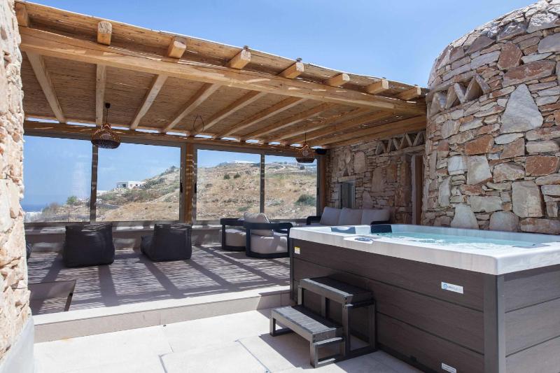 Ultimate Mykonian Villa with Pool Jacuzzi and View - image 13