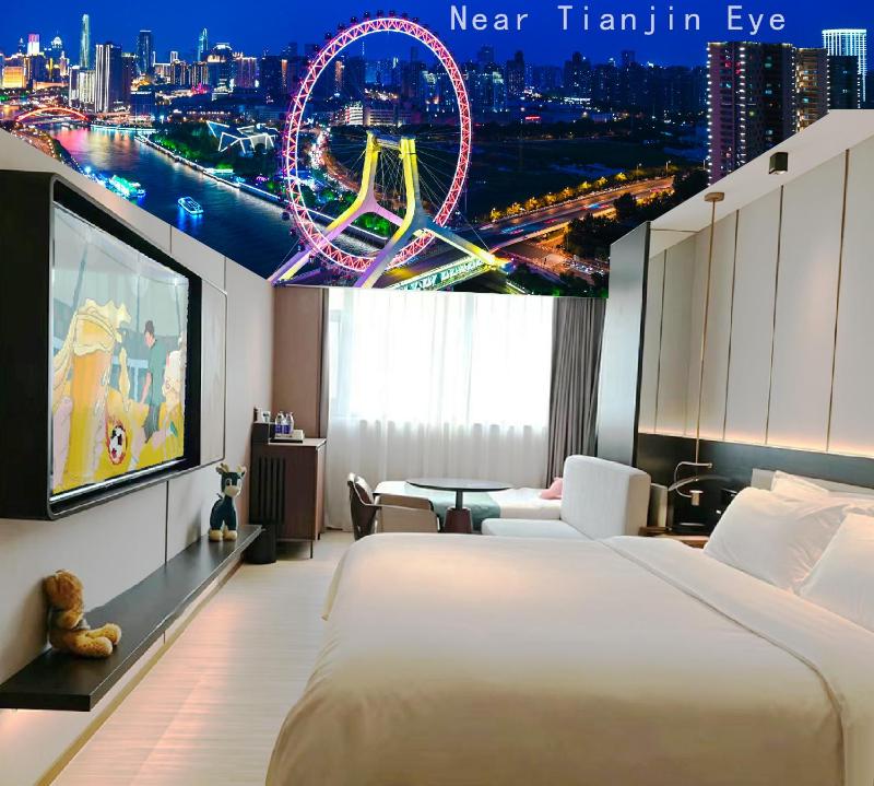Lepon Hotel Tianjin Railway Station - Jinwan Square - Ancient Culture Street - Tianjin Eye Branch乐芃酒店天津火车站津湾广场古文化街天津之眼店 - image 48