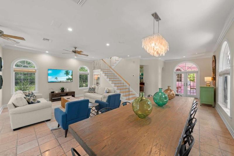 Waterfront Pink House with Private Dock & Pool - image 18