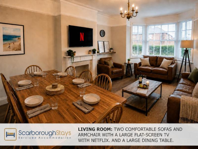 Scarborough Stays - Victorian Townhouse - 5 Bedrooms - SLEEPS 9 - image 8