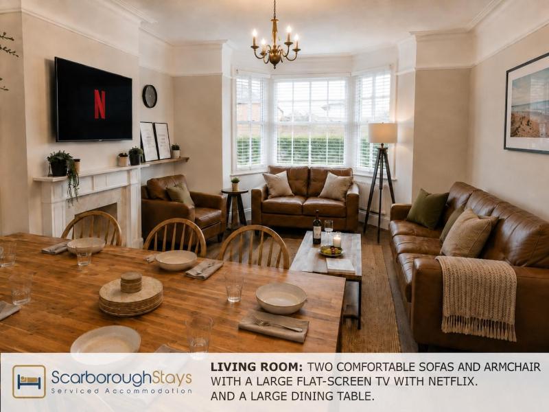 Scarborough Stays - Victorian Townhouse - 5 Bedrooms - SLEEPS 9 - image 9