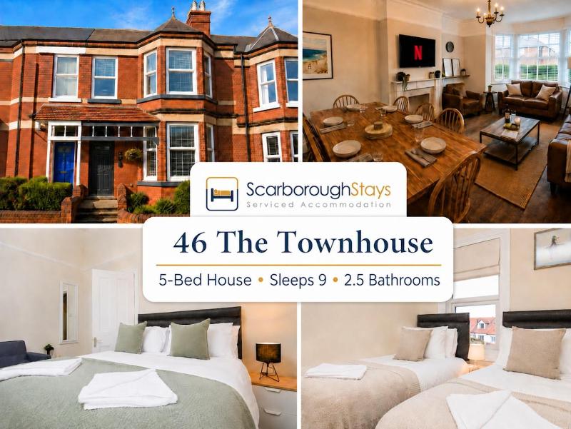 Scarborough Stays - Victorian Townhouse - 5 Bedrooms - SLEEPS 9 - image 1