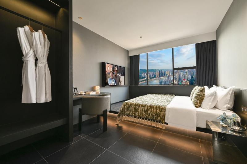 重庆千合智选高空酒店-解放碑洪崖洞店-Chongqing Qianhe Zhixuan High altitude Hotel - Monument to the People's Liberation Hongyadon - image 19