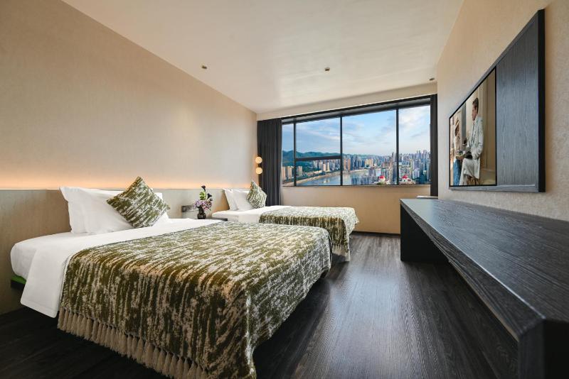 重庆千合智选高空酒店-解放碑洪崖洞店-Chongqing Qianhe Zhixuan High altitude Hotel - Monument to the People's Liberation Hongyadon - image 20