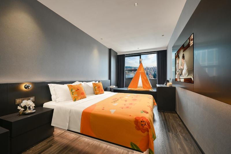重庆千合智选高空酒店-解放碑洪崖洞店-Chongqing Qianhe Zhixuan High altitude Hotel - Monument to the People's Liberation Hongyadon - image 35