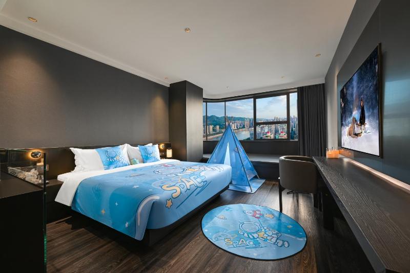 重庆千合智选高空酒店-解放碑洪崖洞店-Chongqing Qianhe Zhixuan High altitude Hotel - Monument to the People's Liberation Hongyadon - image 27