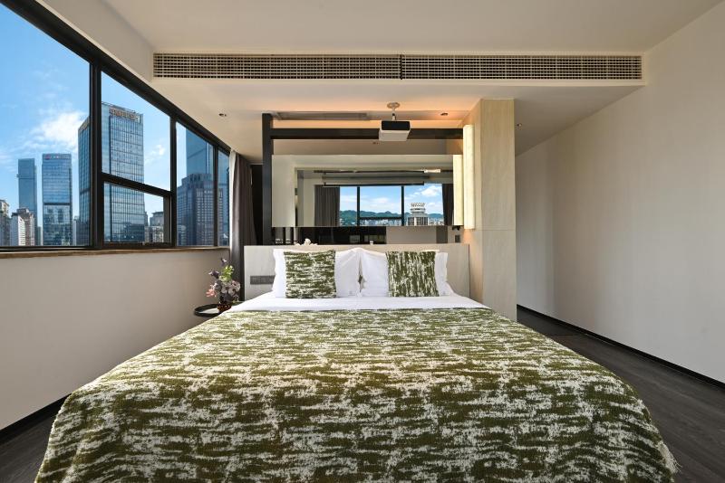 重庆千合智选高空酒店-解放碑洪崖洞店-Chongqing Qianhe Zhixuan High altitude Hotel - Monument to the People's Liberation Hongyadon - image 50