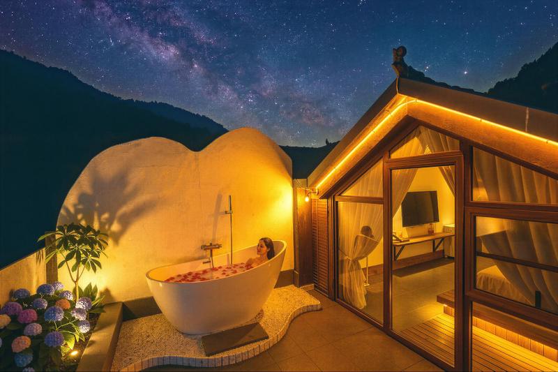 Inshan Mountain Boutique Lodge Near Zhangjiajie National Forest Park South Gate With Garden Mountain Views Traditional Chinese Residence Style Quiet Retreats For Travelers Seeking Nature And Seclusion - image 39