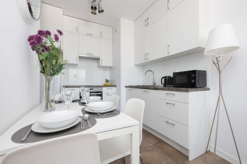 Comfortable Apartment with Balcony in Warsaw Near Chopin Airport by Noclegi Renters - image 16