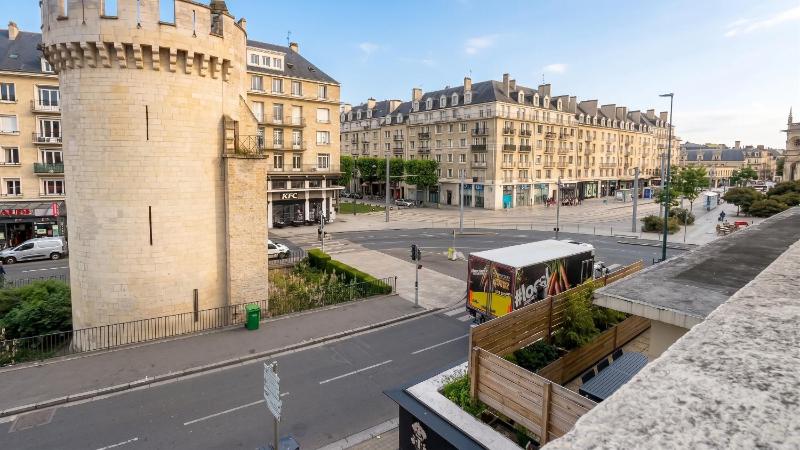 Appartement spacieux à Caen 65 m² avec balcon vue sur la ville - image 19