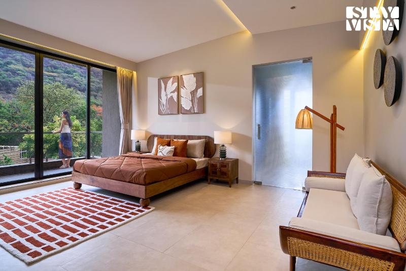 StayVista at La Rivieraa with Pool Lawn - image 17