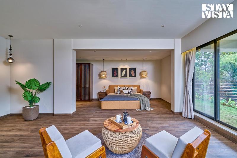 StayVista at La Rivieraa with Pool Lawn - image 22