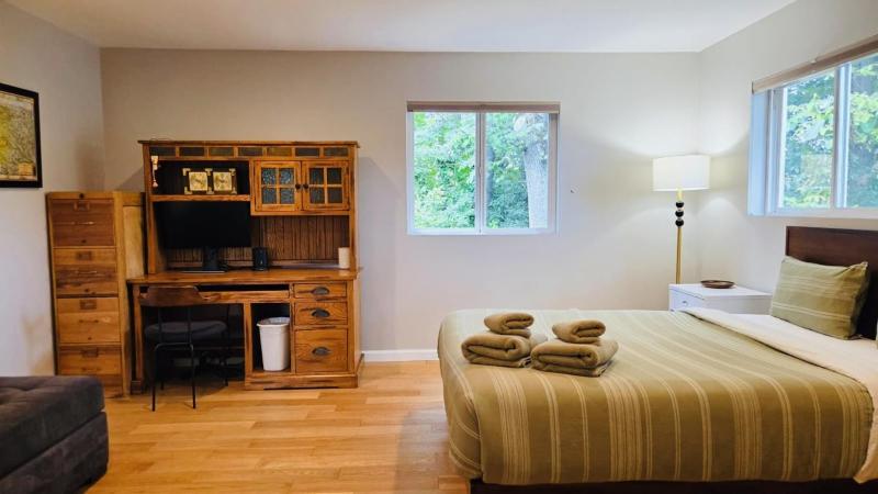 3BR 2BA Beacon Hill Backyard Oasis -FirepitBBQ Deck Workspaces and Parking - image 15