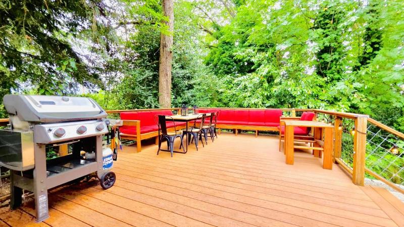 3BR 2BA Beacon Hill Backyard Oasis -FirepitBBQ Deck Workspaces and Parking - image 12