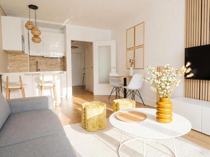 Large Bright Studio 5mins from Champs Elysees - image 3