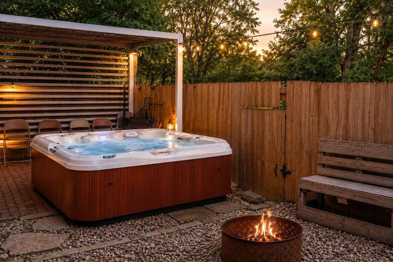 Relaxing retreat with hot tub near Cherokee Park - image 1