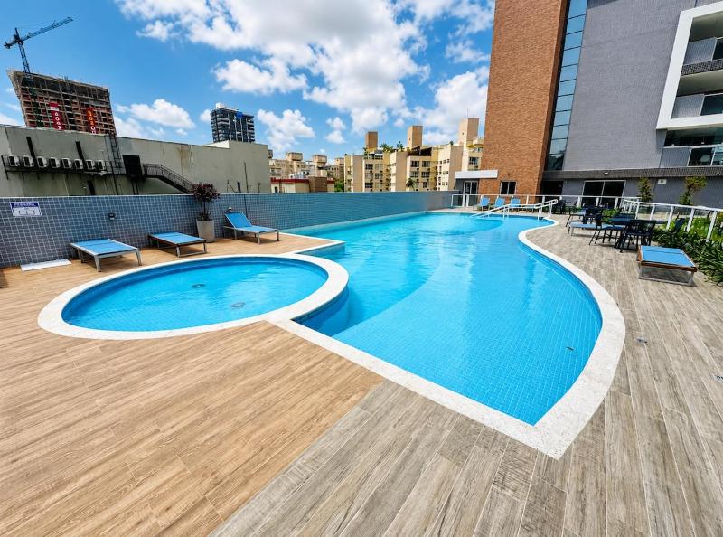 Apartamento 2 quartos com vista mar Lazer total - image 13