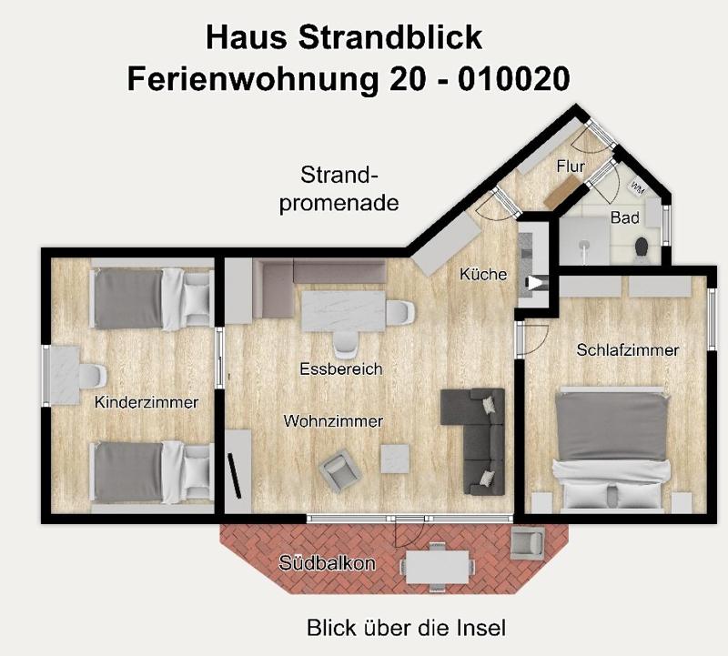 Haus Strandblick Ferienwohnung 20 - image 21