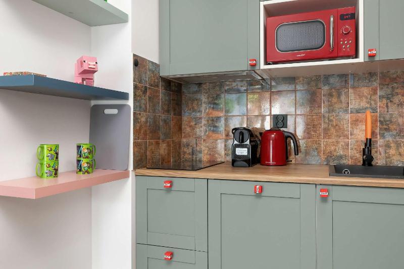 Rodzinny Apartament Blisko Morza Inspirowany Grą Minecraft z Konsolą do Gier by Noclegi Renters - image 6